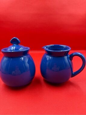Chantal Bright Blue Ceramic Sugar Jar with Lid